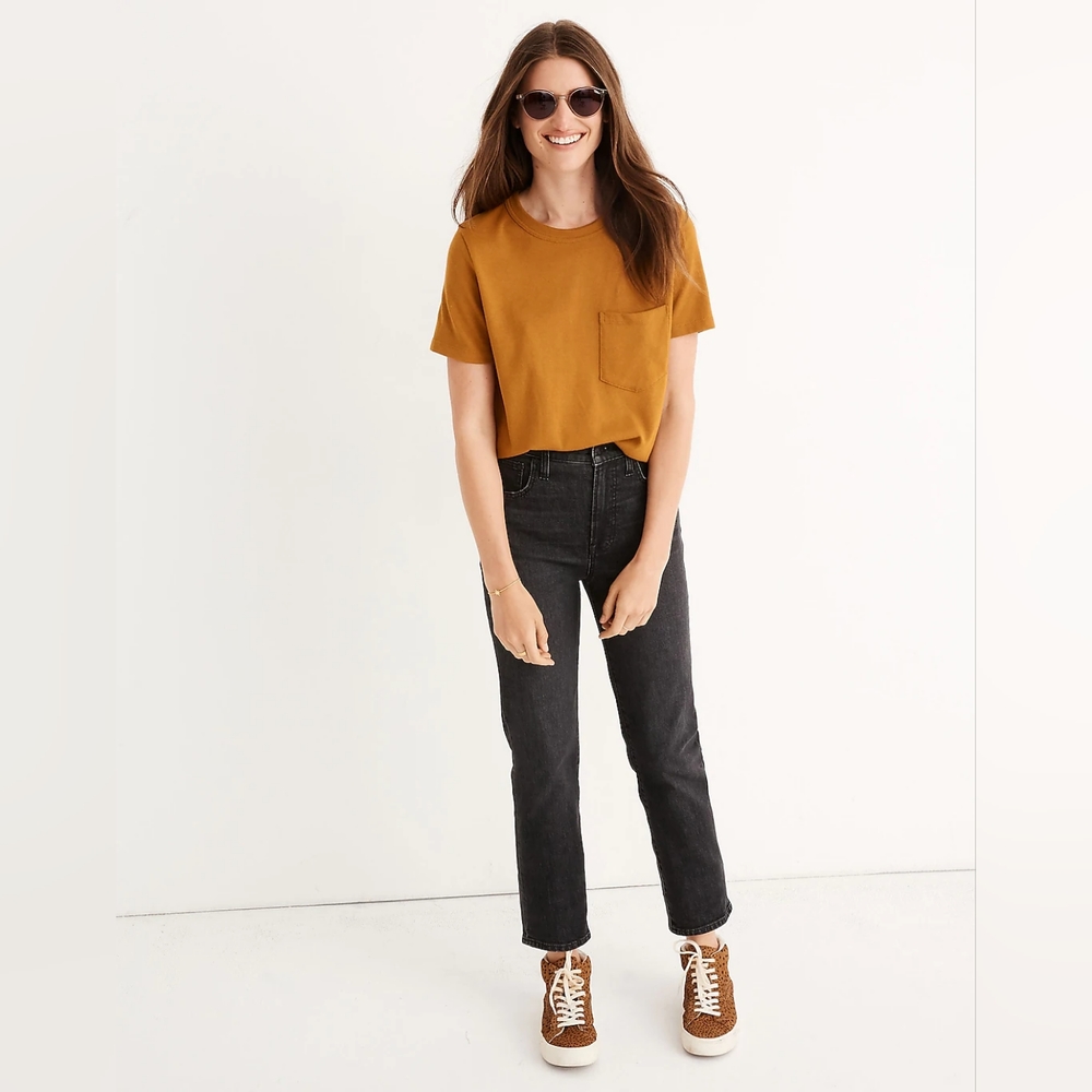 Madewell Perfect Vintage Crop Jean 30P Sumner Wash